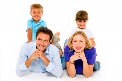 two children sitting with parents communication NAMC montessori teacher guide