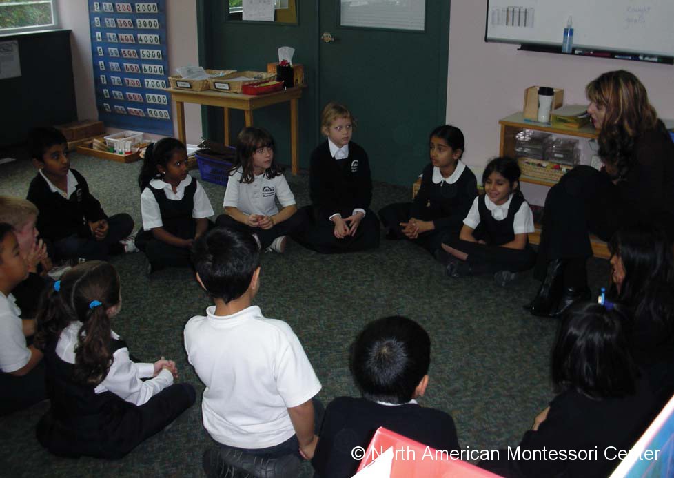 NAMC montessori circle time activities