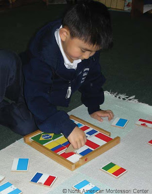 what i've learned from NAMC montessori real teacher boy flags
