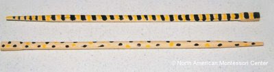 winter enrichment activities for NAMC montessori school rhythm sticks