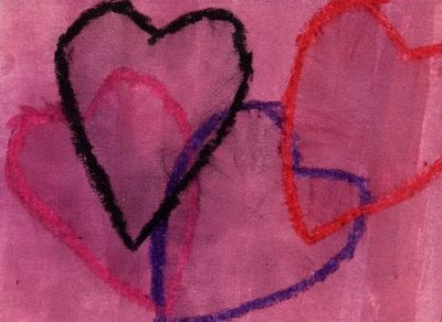 eco-friendly valentine's day NAMC montessori practical life activity making paper valentine