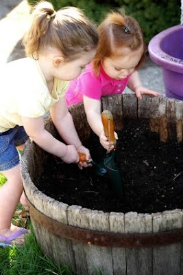 NAMC montessori cooking activities st. patrick's day children gardening