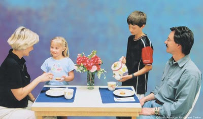 NAMC montessori grace and courtesy in lower elementary classrooms parent tea party