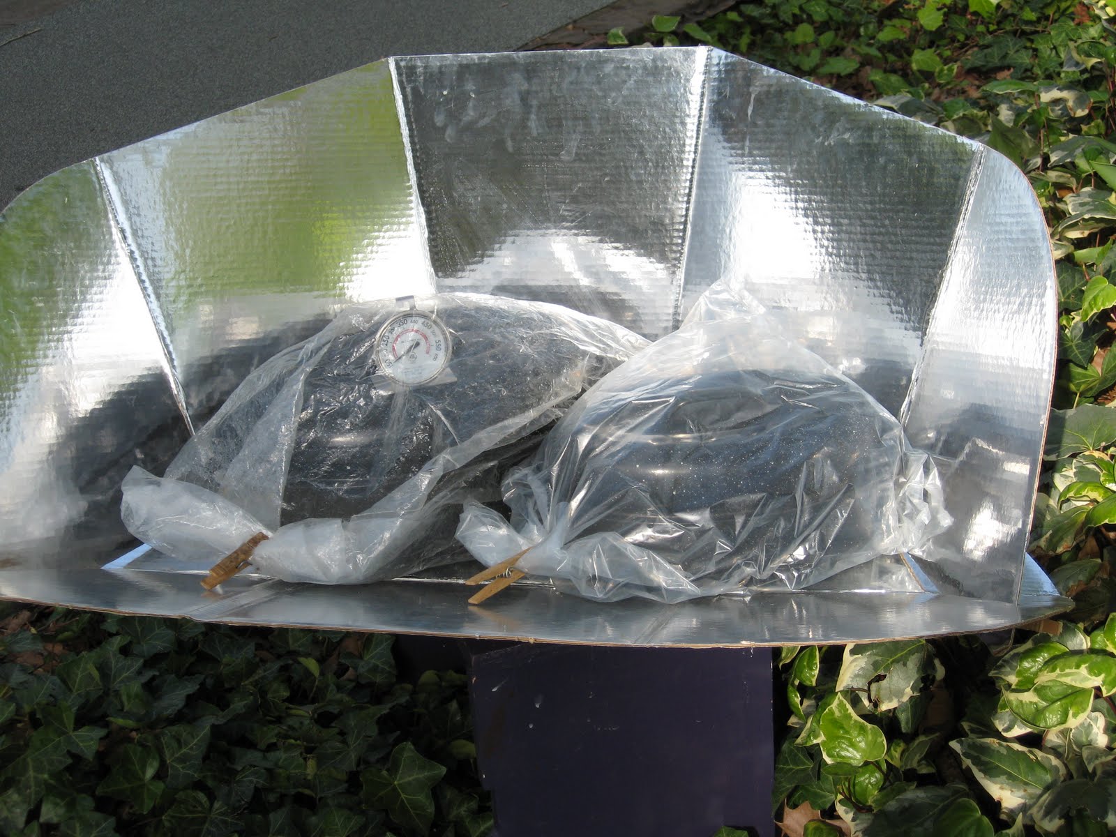 NAMC Montessori practical life activity solar cooked apples earth day solar oven