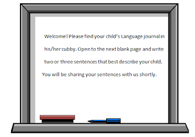 NAMC montessori parent night guide teacher sign 