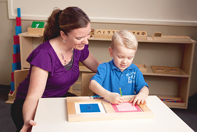NAMC montessori activities hanukkah shapes and numbers tracing a square