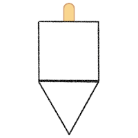 NAMC montessori activities hanukkah shapes and numbers dreidel geometric insets