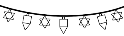 NAMC montessori activities hanukkah shapes and numbers decoration geometric insets