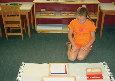 NAMC worksheets and workbooks in the montessori prepared environment math materials