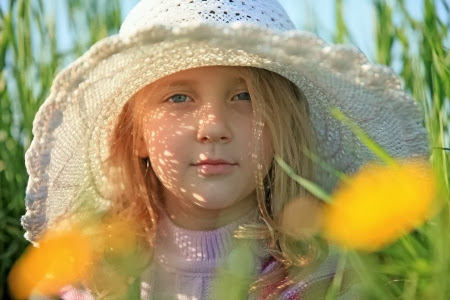 NAMC montessori order of presentations girl in field