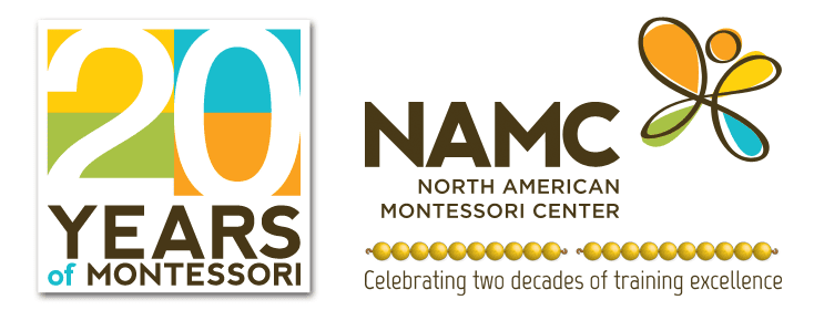 NAMC Montessori Twenty Years Logo
