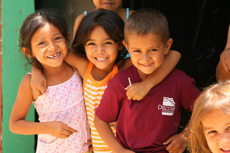 NAMC Montessori valentine's day grace and courtesy group of smiling children
