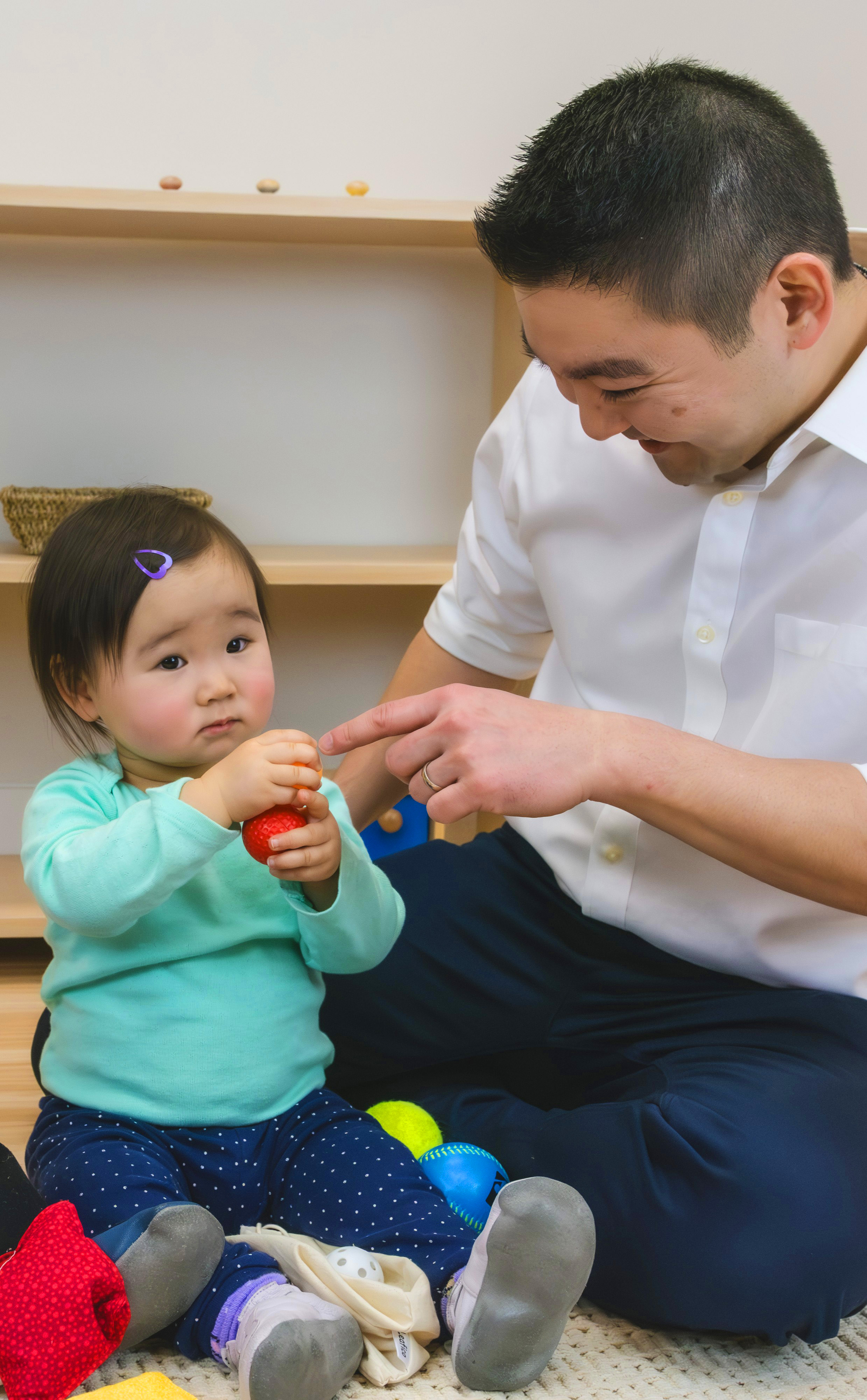 Montessori Infant/Toddler teacher and toddler